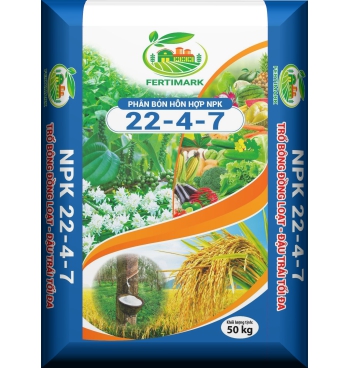 Phân bón Fertimark NPK 22-4-7