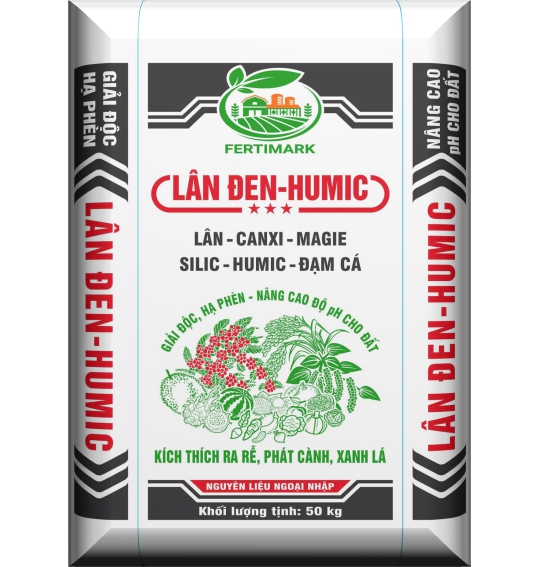Phân bón Lân Đen Humic