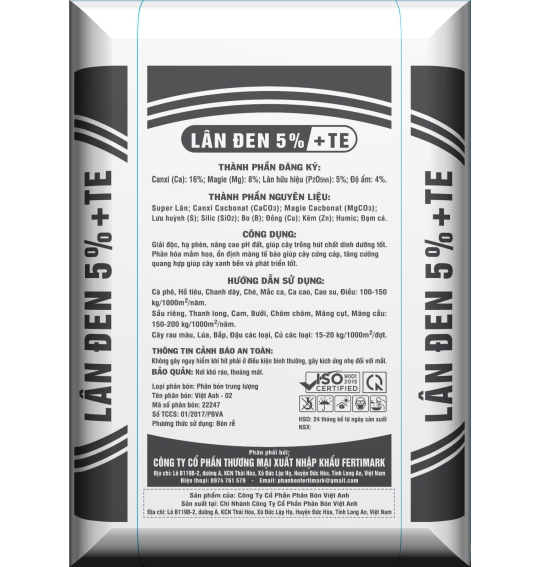Phân bón Lân Đen 5%