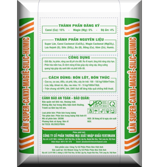 Phân bón Lân Canxi Fertimark