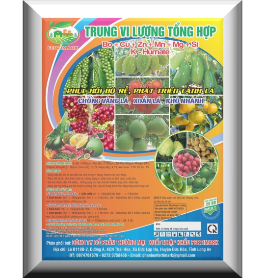 Phân bón Trung Vi Lượng tổng hợp